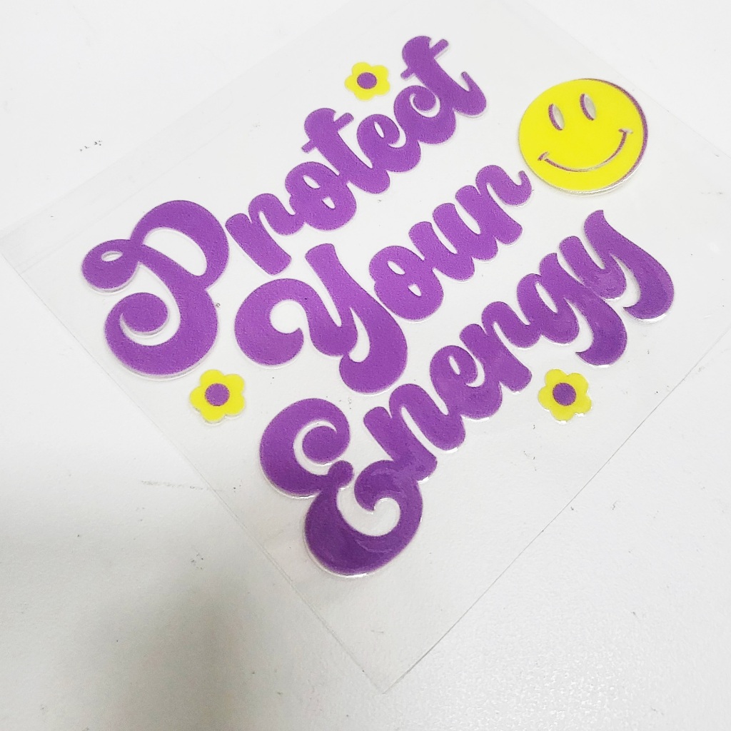 Decal dán kính trang trí no4