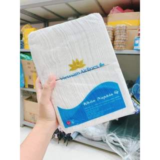 Giấy ăn gói vuông hàng của VietNam Airline