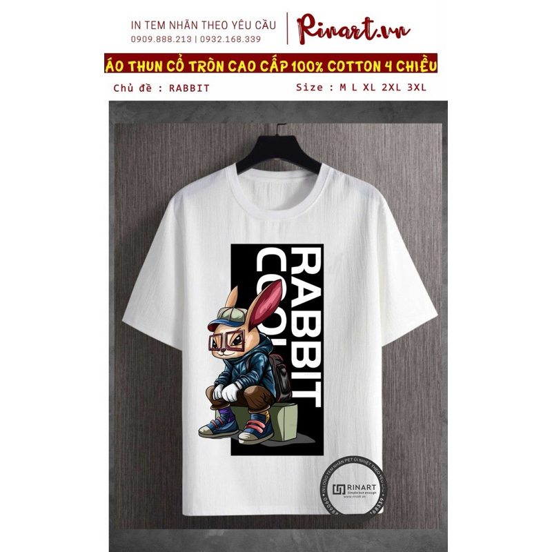 Áo thun unisex cotton phong cách nhiều mẫu hot 2024