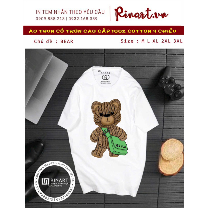 Áo thun unisex cotton phong cách nhiều mẫu hot 2024