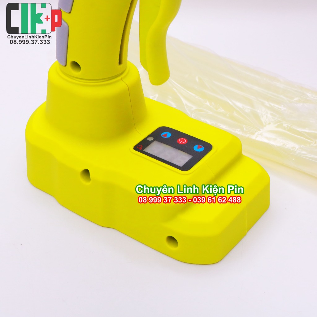 Thân súng bắn keo nóng không dây bằng pin chân Ryobi 18V