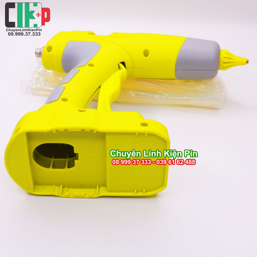 Thân súng bắn keo nóng không dây bằng pin chân Ryobi 18V