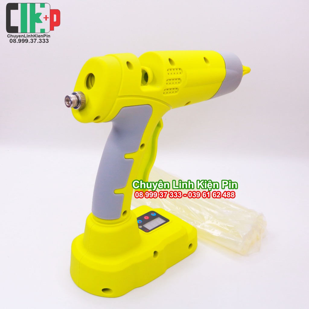 Thân súng bắn keo nóng không dây bằng pin chân Ryobi 18V