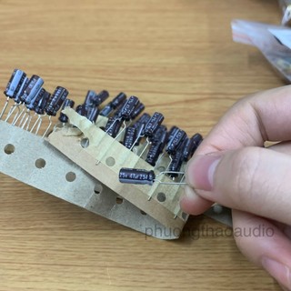 Tụ nichicon vr 47uf 25v, tụ phân cực 47uf25v