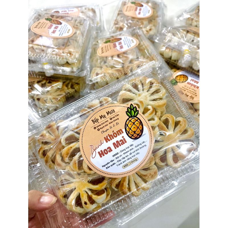 🍍 BÁNH HOA MAI - BÁNH KHÓM 🍍 - 500gr