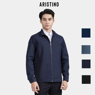 Áo khoác gió nam ARISTINO 2 lớp chống thấm tốt, cản gió, chất liệu cao cấp phom dáng lịch lãm - AJK006W2