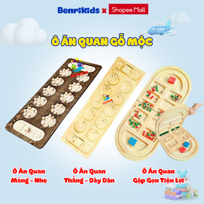 Bộ Ô Ăn Quan Bằng Gỗ - Mang Lại Những Phút Giây Giải Trí Vui Vẻ Cho Trẻ