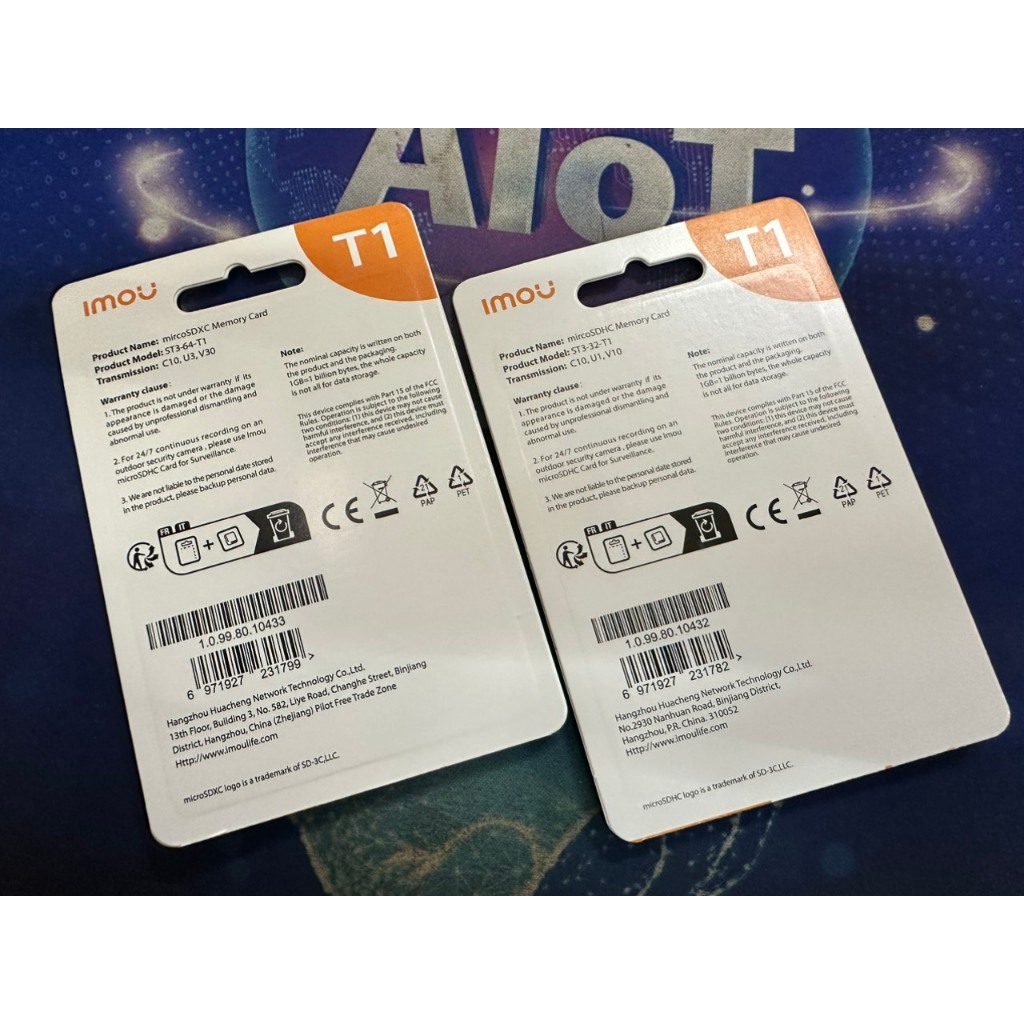 Thẻ nhớ imou 64GB 32GB dành cho camera imou, ezviz,kbone...