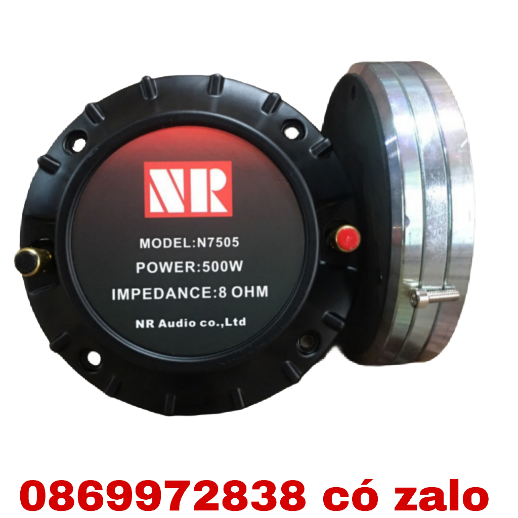 TRÉP KÈN 750 NR NEO KHỐI 120 COIL 76 DẸT NẮP NHÔM - GIÁ MỘT LOA