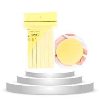 Mút nở | mút nở rửa mặt Chivey mềm mịn | bông mút rửa mặt 1 cây 20 gói