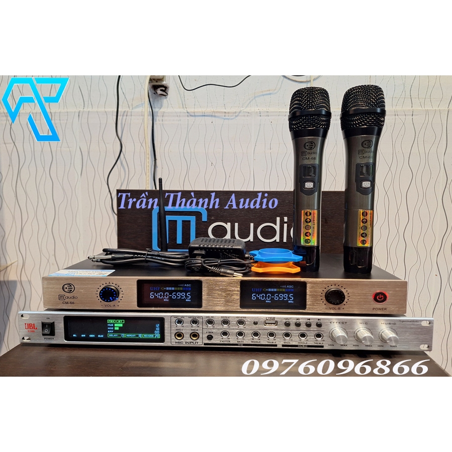 Micro không dây CM AUDIO Model CM-66 hàng chính hãng nhập khẩu 2023 bảo hành chính hãng 24 tháng