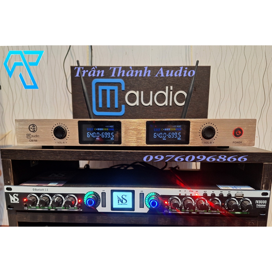 Micro không dây CM AUDIO Model CM-66 hàng chính hãng nhập khẩu 2023 bảo hành chính hãng 24 tháng