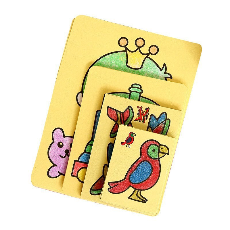 Tranh Cát Nghệ Thuật Benrikids Cho Bé Sáng Tạo, Rèn Luyện Tính Kiên Trì Và Sự Khéo Léo