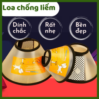 Vòng Chống Liếm Cho Mèo Chó, Loa Chống Liếm Cho Thú Cưng Đủ Size