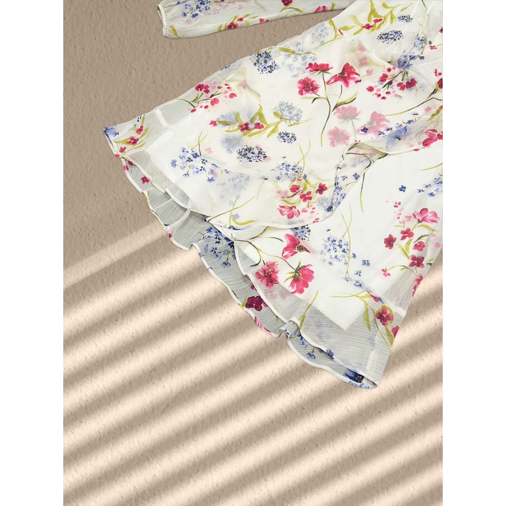 ĐẦM CHIFFON HOA NHÍ