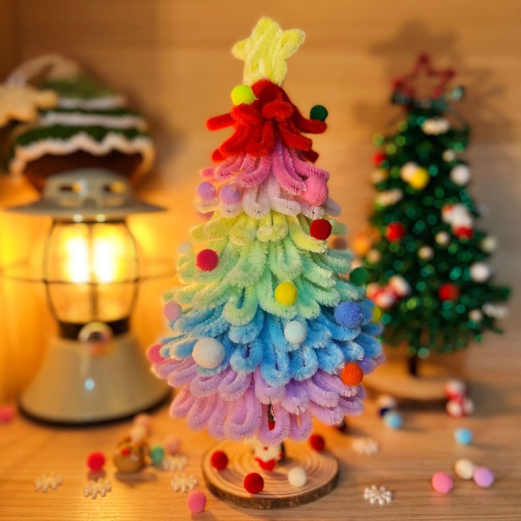 Cây Thông Giáng Sinh Noel HOÀN THIỆN Kẽm Nhung Handmade Quà Tặng Độc Đáo Ý Nghĩa