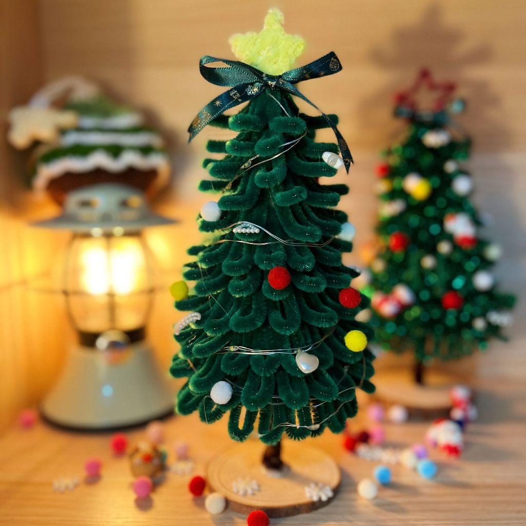 Cây Thông Giáng Sinh Noel HOÀN THIỆN Kẽm Nhung Handmade Quà Tặng Độc Đáo Ý Nghĩa
