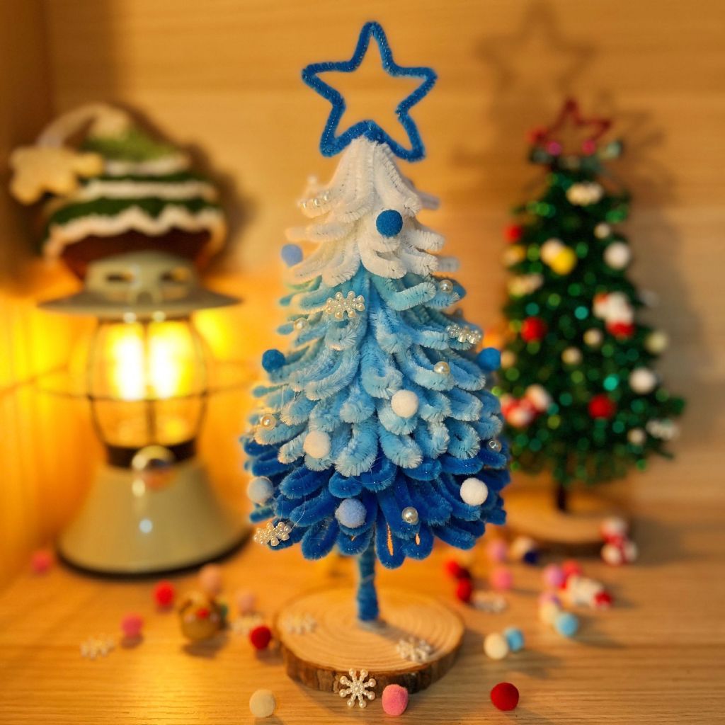 Cây Thông Giáng Sinh Noel HOÀN THIỆN Kẽm Nhung Handmade Quà Tặng Độc Đáo Ý Nghĩa