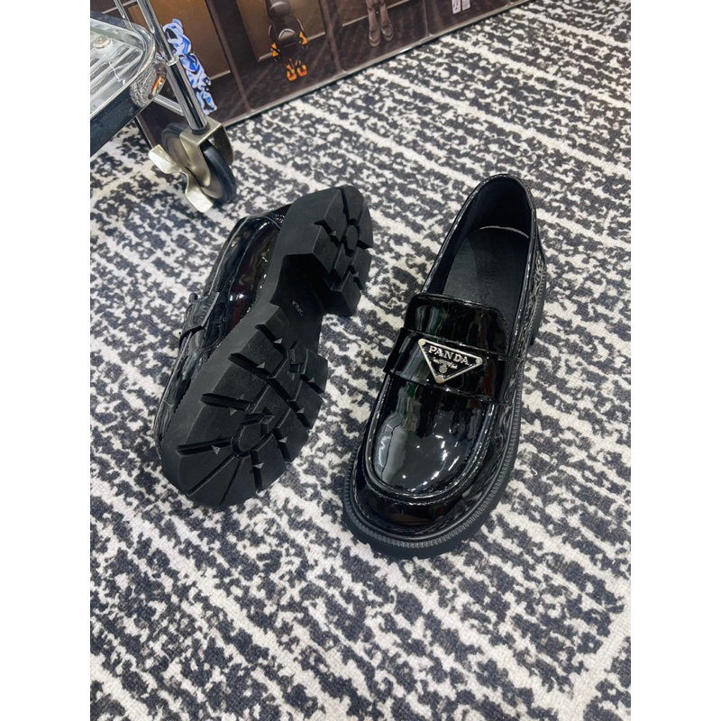 GIÀY MOCA NỘI ĐỊA VỀ MẪU DA LÌ VÀ BÓNG ĐẾ KẾP 6cm