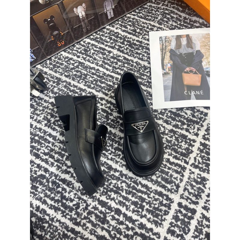 GIÀY MOCA NỘI ĐỊA VỀ MẪU DA LÌ VÀ BÓNG ĐẾ KẾP 6cm