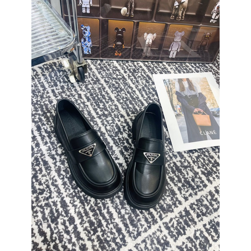 GIÀY MOCA NỘI ĐỊA VỀ MẪU DA LÌ VÀ BÓNG ĐẾ KẾP 6cm