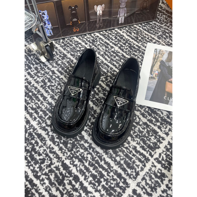 GIÀY MOCA NỘI ĐỊA VỀ MẪU DA LÌ VÀ BÓNG ĐẾ KẾP 6cm