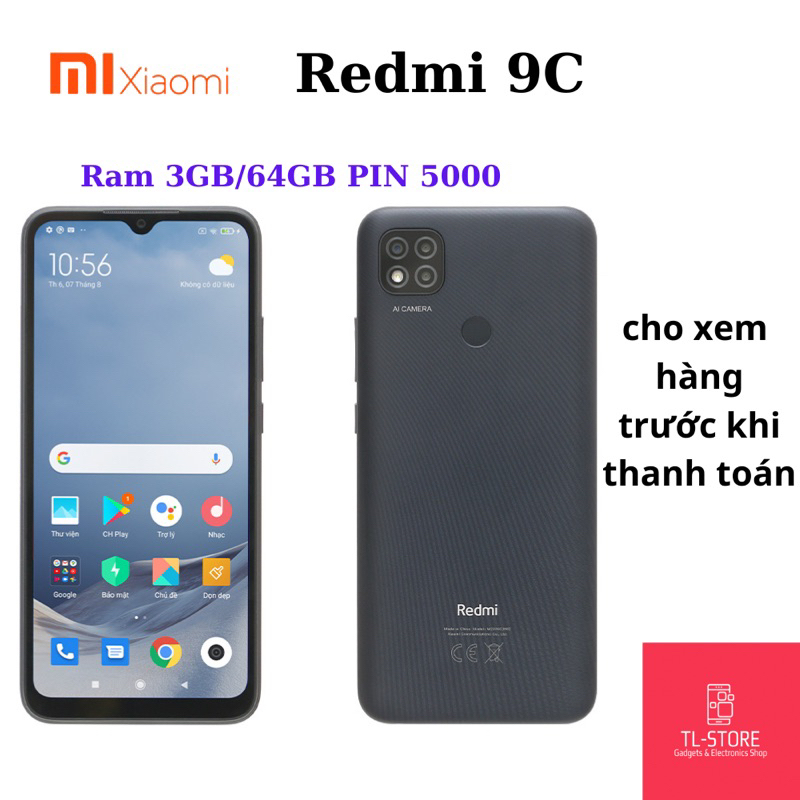 Điện thoại Xiaomi Redmi 9C,Pin5000