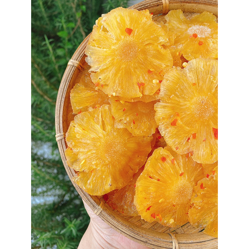 Thơm Mật Sấy Muối Ớt | 200-300-500gr | Đặc sản Đà Lạt