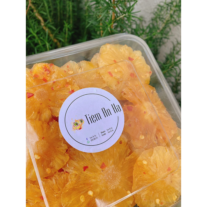 Thơm Mật Sấy Muối Ớt | 200-300-500gr | Đặc sản Đà Lạt