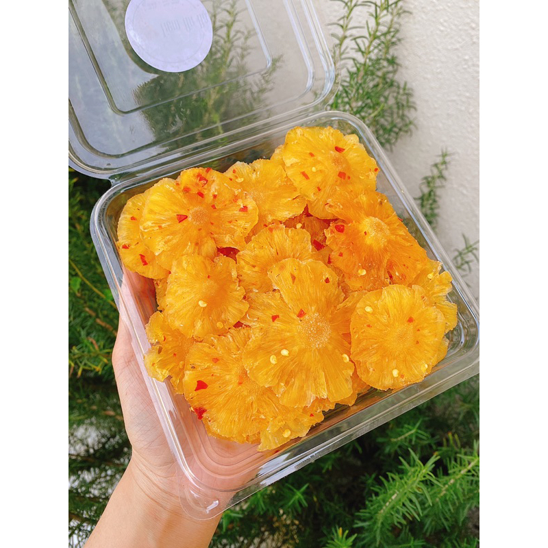 Thơm Mật Sấy Muối Ớt | 200-300-500gr | Đặc sản Đà Lạt