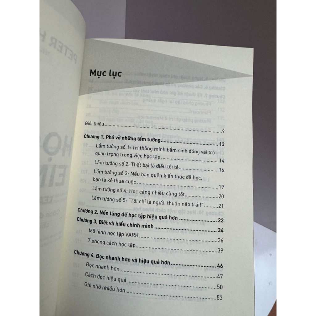 Sách - Học như Einstein – Peter Hollins – Thu Lê dịch – Times Book