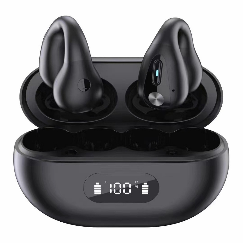 Tai nghe kẹp vành tai truyền xương R15 Max 5.3 tai nghe bluetooth không dây xuyên âm truyền dẫn âm qua