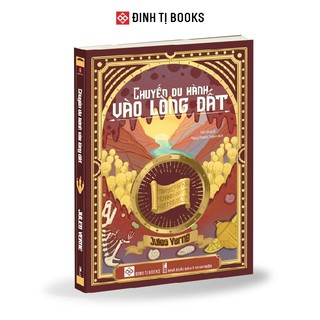 Sách - Chuyến du hành vào lòng đất - Jules Verne - Đinh Tị Books