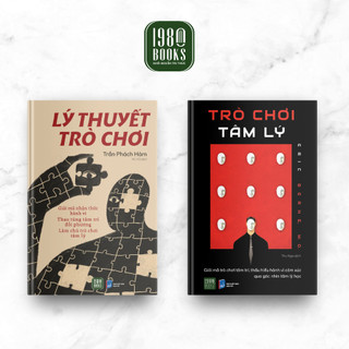Sách - combo trò chơi tâm lý + lý thuyết trò chơi - 1980