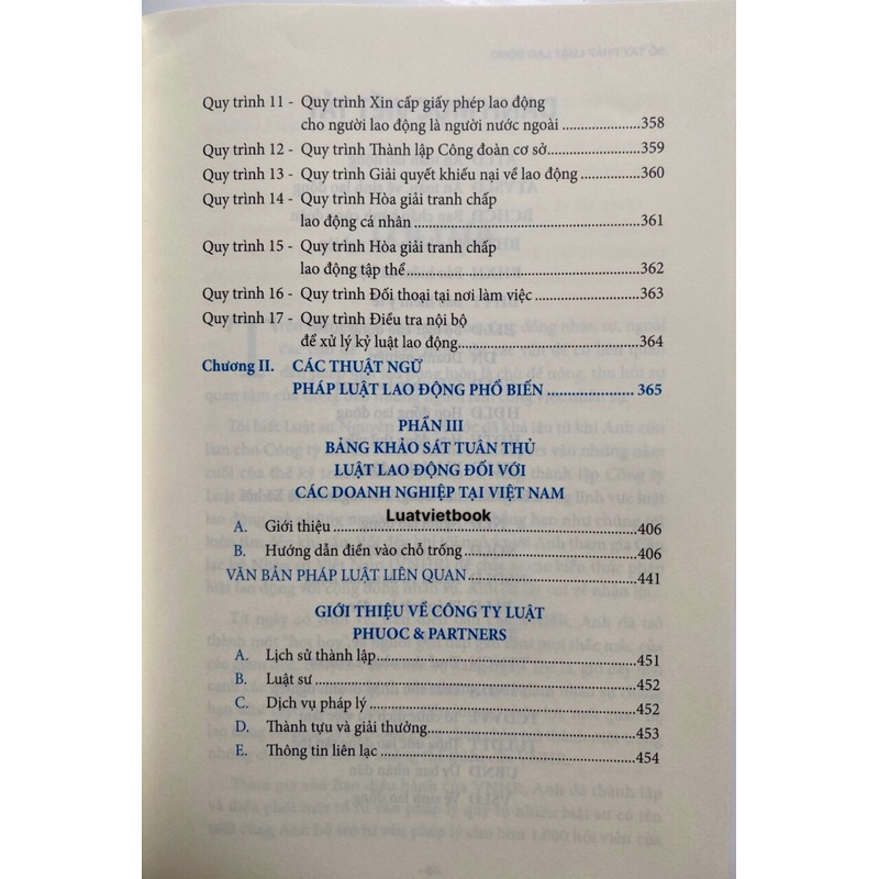 Sách- Sổ Tay Pháp Luật Lao Động