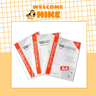 Sơ mi đục lỗ XiFu 303A A4 (Tập 100 tờ) - Bìa lá A4 đẹp, trong suốt - MIKE STORE