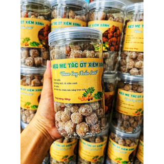 55k hủ 500g kẹo me tắc ớt xiêm xanh