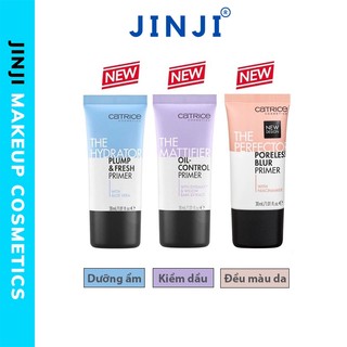 Kem Lót Catrice Prime and Fine Pore Refining Anti Shine Base Siêu Mịn Phiên Bản Mới Nhất JINJI