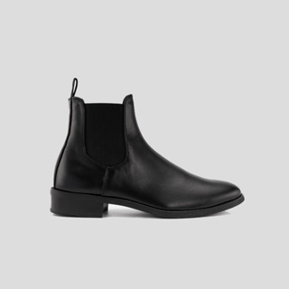 Giày Boot Nam Nữ FANGY The Basic Mckay Chelsea Boots - Đen Bóng