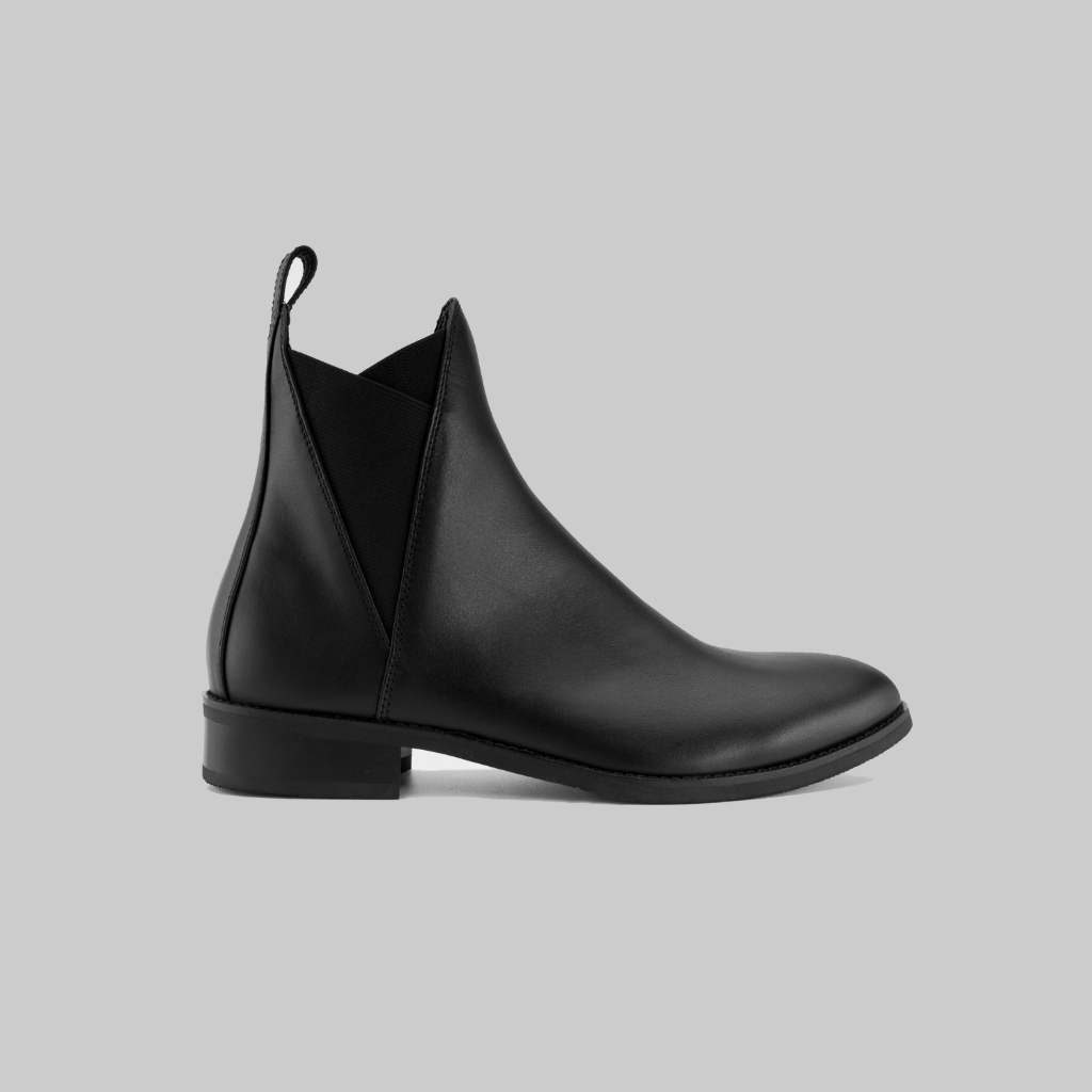 Giày Boot FANGY Cross Mckay Chelsea Boots - Đen Bóng