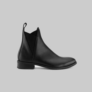 Giày Boot Nam Nữ FANGY Cross Mckay Chelsea Boots - Đen Bóng