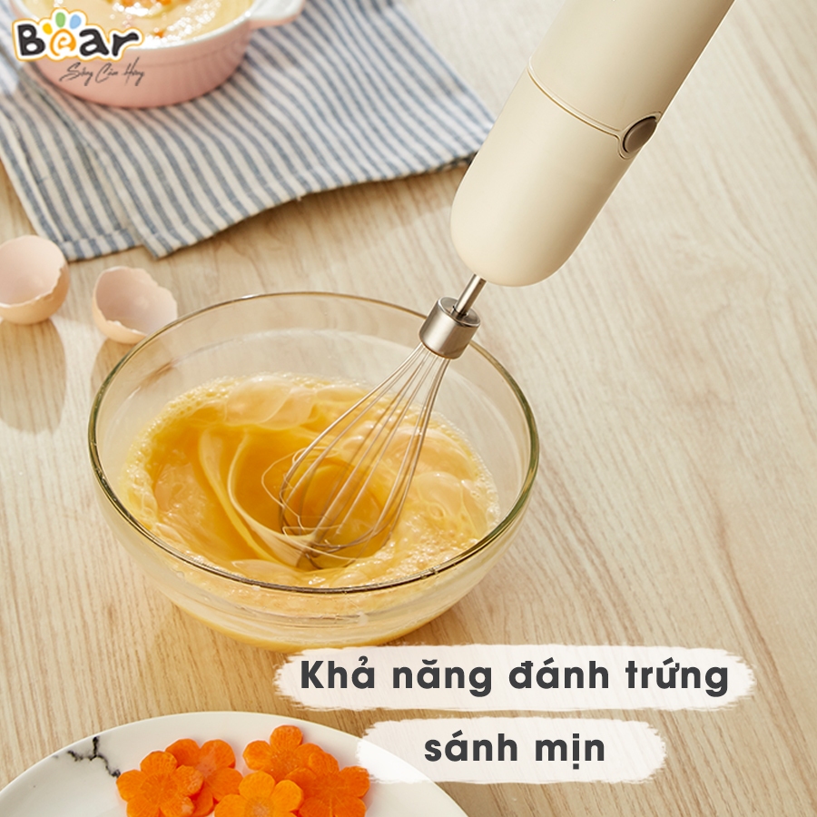 Combo Nồi Nấu Chậm 1,6L Bear NCC16 và Máy Xay 5 Món B50E1 Đa Năng Hầm Cháo Chưng Yến Tiết Kiệm Thời Gian