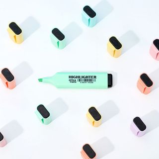 Bút đánh dấu highlight dạ quang 6 màu lựa chọn