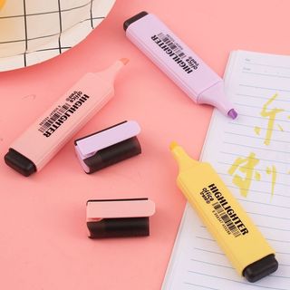 Bút đánh dấu highlight dạ quang 6 màu lựa chọn