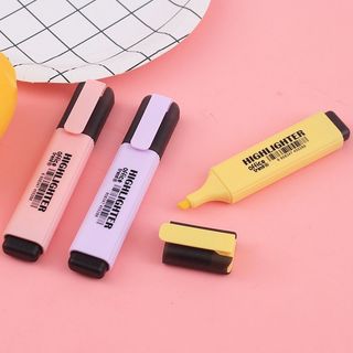 Bút đánh dấu highlight dạ quang 6 màu lựa chọn