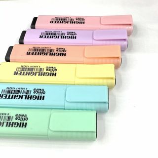 Bút đánh dấu highlight dạ quang 6 màu lựa chọn