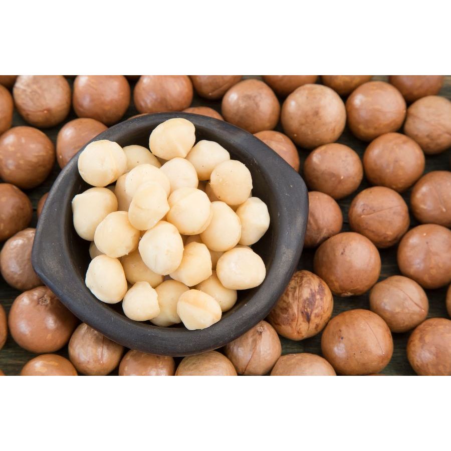 Nhân Macca sấy chín nguyên vị cao cấp Nhân Macca Nuta Food sấy nguyên vị mới nhất