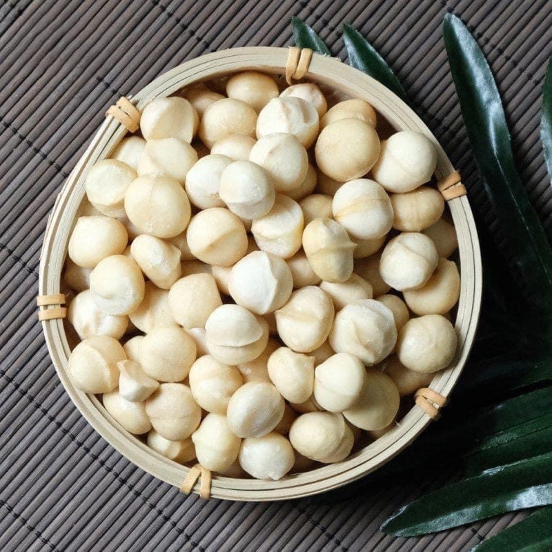 Nhân Macca sấy chín nguyên vị cao cấp Nhân Macca Nuta Food sấy nguyên vị mới nhất