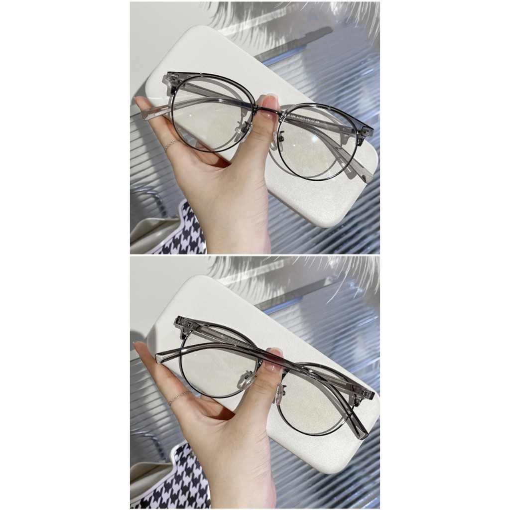 GK23 gọng kính mẫu mới chống tia Uv và as xanh ( tặng kèm bao da và khăn lau