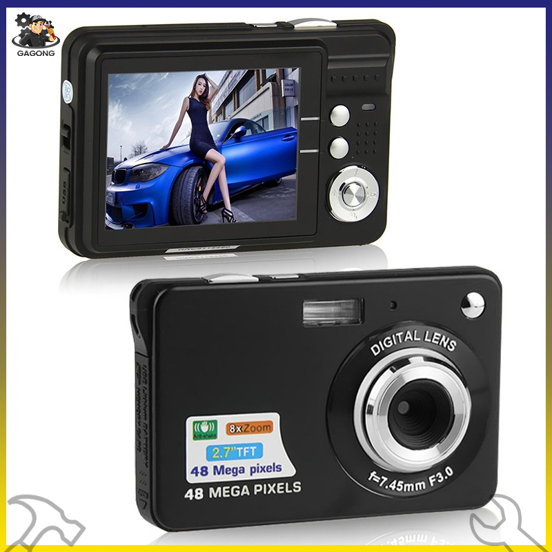 Máy ảnh kĩ thuật số digital mini camera v2 - quay, chụp 48MP, siêu mỏng nhỏ gọn